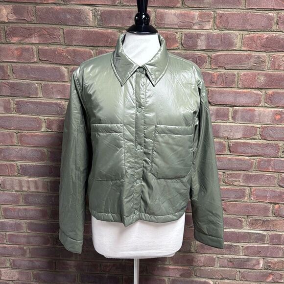 Mittoshop Women’s Olive Light Weight Jacket Size XL NEW - Picture 2 of 5